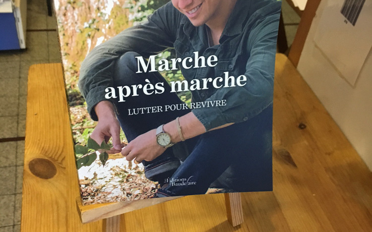 En vente ici : " Marche après marche, lutter pour revivre " de Geoffrey Agostiniano