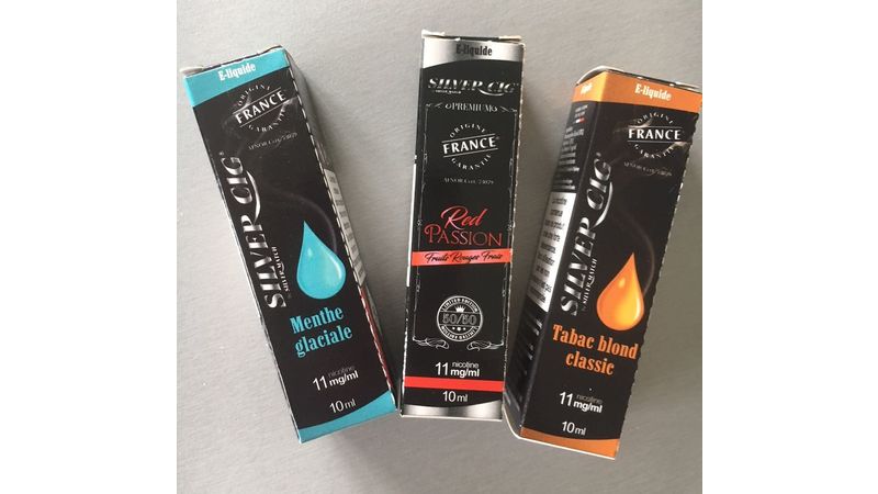 La gamme d'e-liquides de Silver Cig