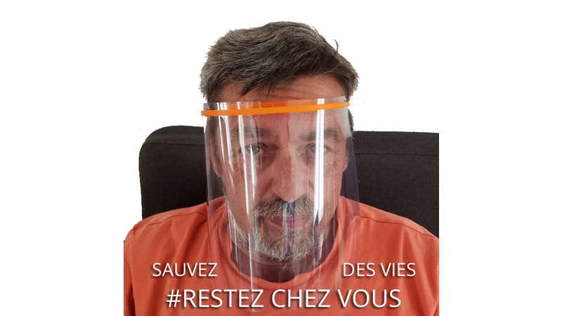 SOUTIEN AUX PERSONNELS SOIGNANTS - MASQUES VISIERES