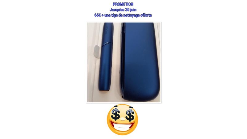 Promotion cigarette IQOS